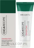 Beausta Cicarecipe Cleansing Foam пенка для умывания лица с центеллой азиатской и церамидами, 100 мл — фото 2