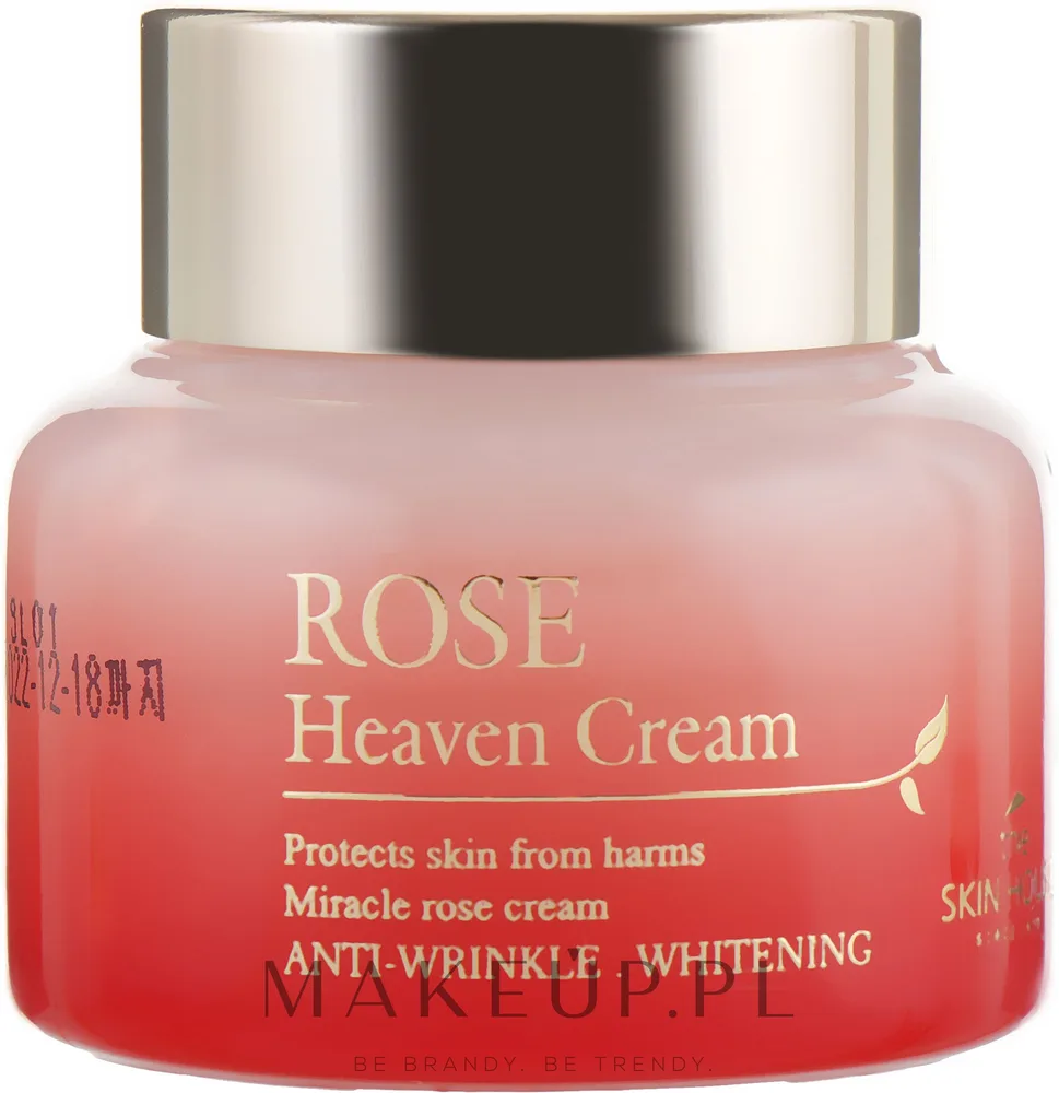 The Skin House Rose Heaven крем для лица с экстрактом розы ниацинамид гиалуроновая кислота масло шиповника для ровного тона 50 мл
