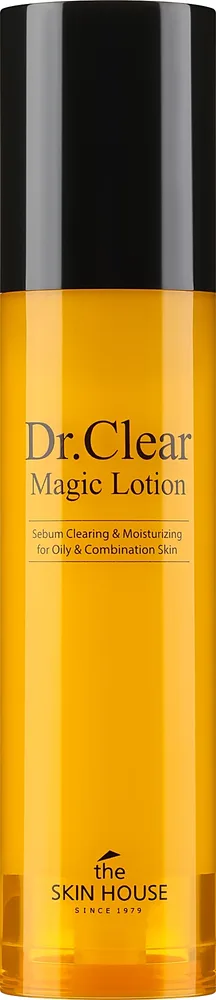 The Skin House Dr. Clear Magic лосьон для лица для жирной и комбинированной кожи 50 мл, корейский уход матирование сужение пор