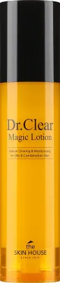 The Skin House Dr. Clear Magic лосьон для лица для жирной и комбинированной кожи 50 мл, корейский уход матирование сужение пор