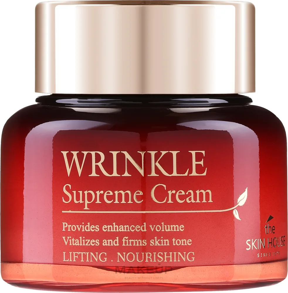 Крем для лица The Skin House Wrinkle Supreme лифтинг питательный с женьшенем 50 мл