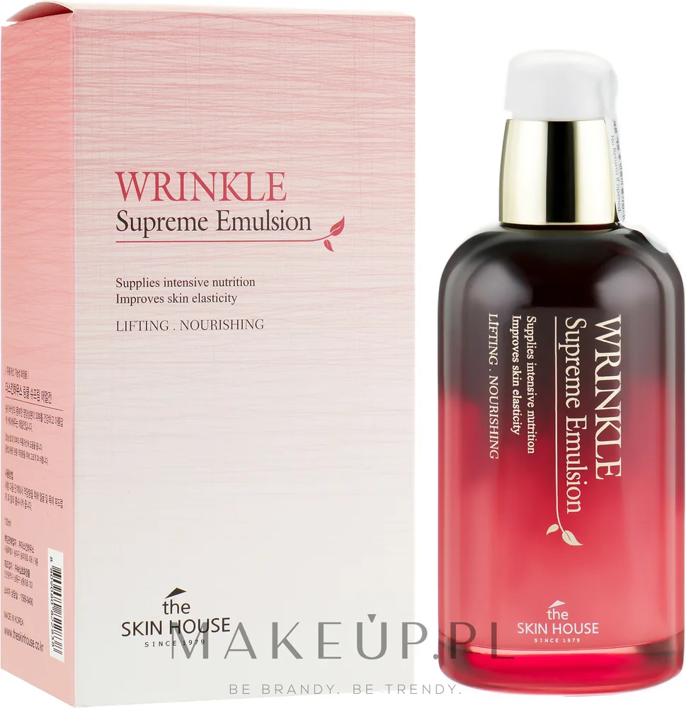 Эмульсия для лица The Skin House Wrinkle Supreme Emulsion питательная, с эффектом лифтинга, 130 мл