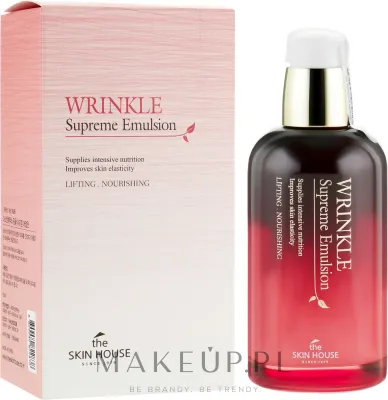 Эмульсия для лица The Skin House Wrinkle Supreme Emulsion питательная, с эффектом лифтинга, 130 мл