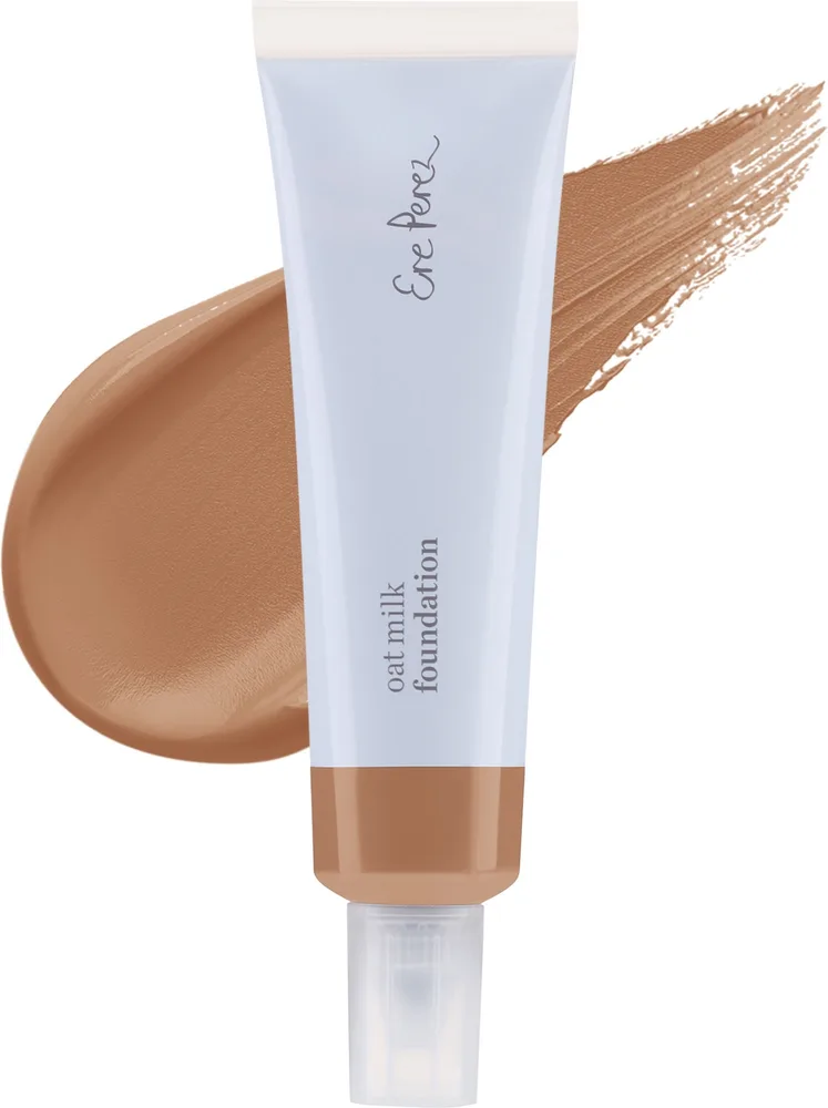Тональный флюид Ere Perez Oat Milk Foundation увлажняющий с овсяным молочком, 30 мл, оттенок Maple