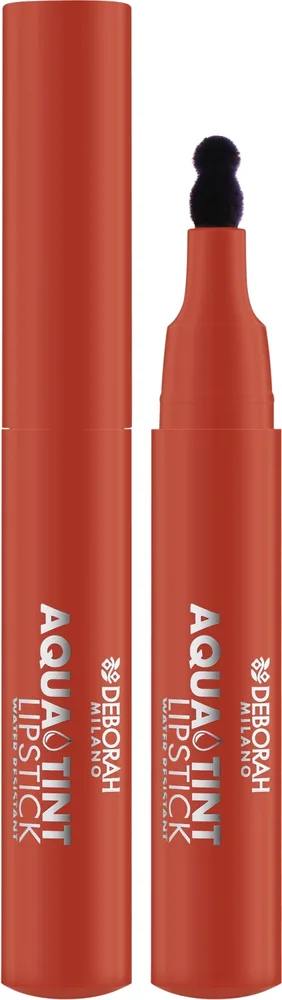 Тинт для губ Deborah Aqua Tint Lipstick, оттенок 01 - Terracotta