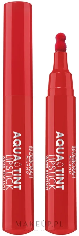Тинт для губ Deborah Aqua Tint Lipstick, оттенок 04 - Red