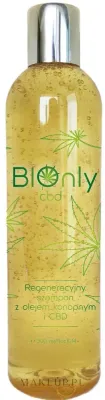 Регенерирующий шампунь BIOnly с конопляным маслом и CBD 300 мл