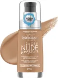 Тональный флюид Deborah 24Ore Nude Perfect Aqua System Foundation стойкий SPF 20, 30 мл, оттенок 3.3 — фото 1