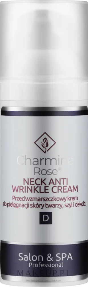 Крем для шеи и декольте Charmine Rose Neck Anti Wrinkle Cream против морщин, для лица, 50 мл