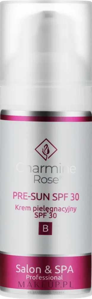 Солнцезащитный крем для лица Charmine Rose Pre-Sun SPF 30 после процедур 50 мл