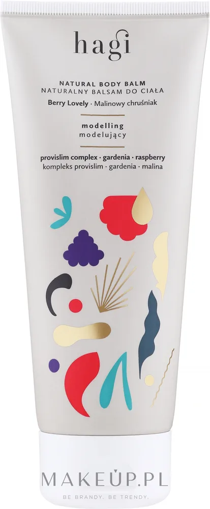Hagi Berry Lovely Modelling Body Balm — натуральный моделирующий бальзам для тела с малиной, 200 мл