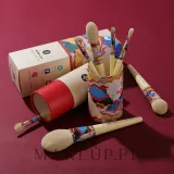 Набор кистей для макияжа Eigshow Beauty Essential Series Yellow Fresher Brush Kit 7 шт — фото 2