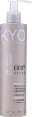 Крем для вьющихся волос Kyo Style System Curly Design подчёркивающий локоны, несмываемый, 250 мл