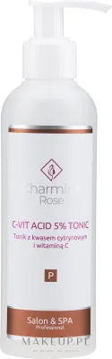 Тоник для лица Charmine Rose C-Vit Acid 5% с витамином C, против пигментации, 500 мл, Польша