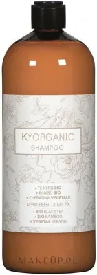 Шампунь Kyo Kyorganic органический с чёрным чаем, бамбуком и аминокислотами