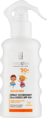 Iwostin Solecrin Lucidin спрей солнцезащитный для детей SPF 50+ 175 мл, водостойкий, для чувствительной кожи