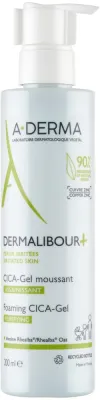 Пенящийся очищающий гель для лица A-Derma Dermalibour+ Foaming CICA-Gel, 200 мл