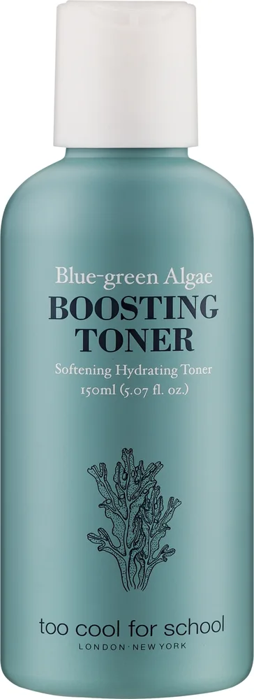 Тоник для лица Too Cool For School Blue-Green Algae Boosting Toner увлажняющий, 150 мл, Корея