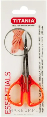 Ножницы для ногтей Titania Essentials с укороченными лезвиями, 1 шт