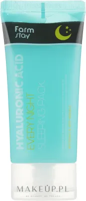 FarmStay Hyaluronic Acid Every Night Sleeping Pack маска для лица ночная с гиалуроновой кислотой 120 мл, несмываемая увлажняющая маска на ночь