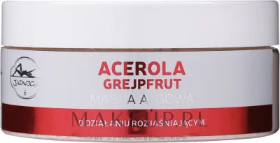 Jadwiga Acerola And Grapefruit Face Mask — осветляющая водорослевая маска для лица с ацеролой и грейпфрутом