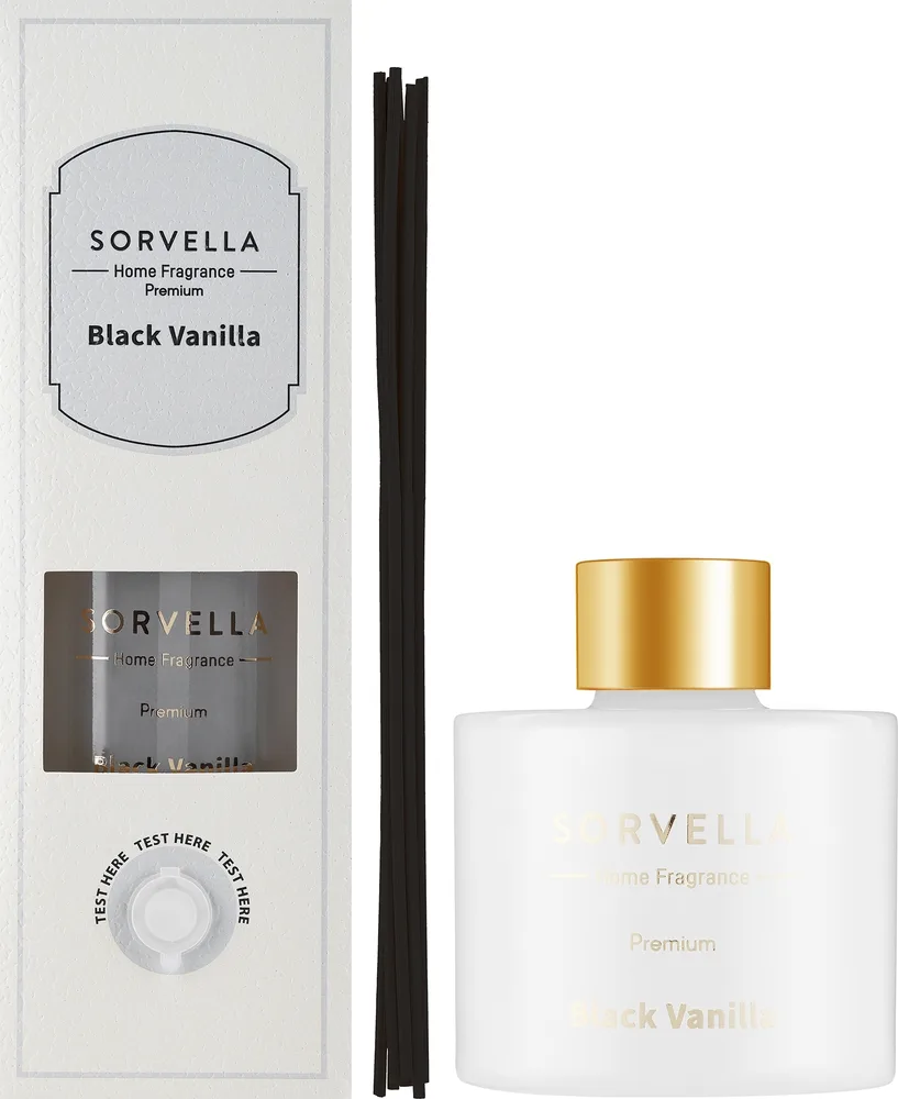 Ароматический диффузор Sorvella Perfume Black Vanilla чёрная ваниль