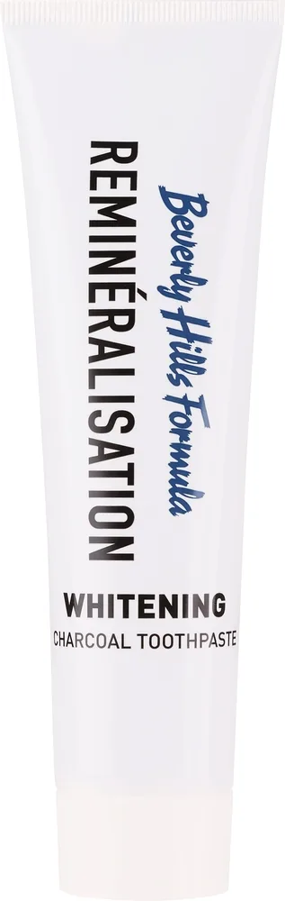 Зубная паста Beverly Hills Formula Natural White Charcoal Whitening Toothpaste отбеливающая, с углём, со вкусом мяты, 100 мл