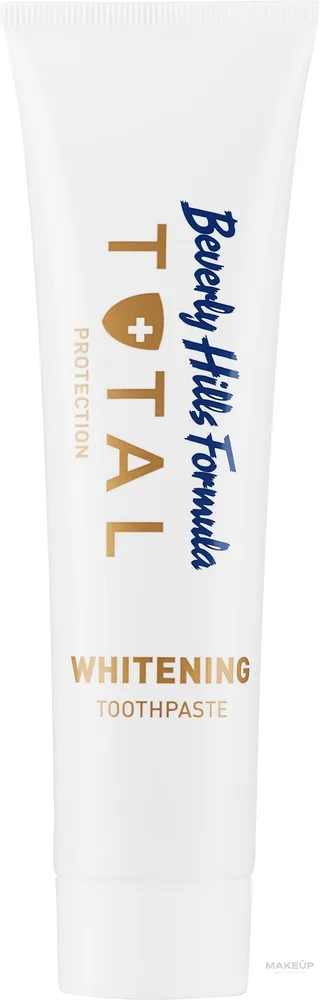 Зубная паста Beverly Hills Formula Natural White Total Protection Whitening Toothpaste отбеливающая, освежает дыхание, 100 мл