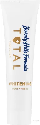 Зубная паста Beverly Hills Formula Natural White Total Protection Whitening Toothpaste отбеливающая, освежает дыхание, 100 мл