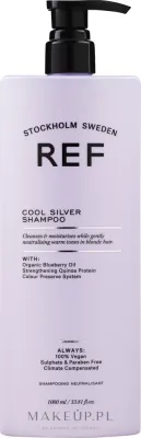 Шампунь REF Cool Silver серебристый против желтизны с фиолетовым пигментом, 1000 мл