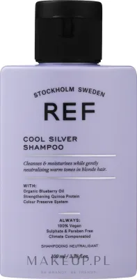 Шампунь REF Cool Silver серебристый против желтизны с фиолетовым пигментом, 100 мл
