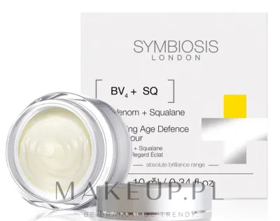 Крем для области вокруг глаз Symbiosis London Illuminating с пчелиным ядом и скваланом для зрелой кожи 10 мл