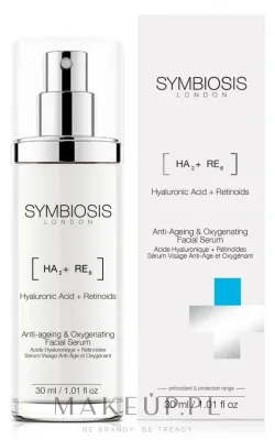 Сыворотка для лица Symbiosis London Anti-Ageing & Oxygenating антивозрастная кислородная с коллагеном 30 мл