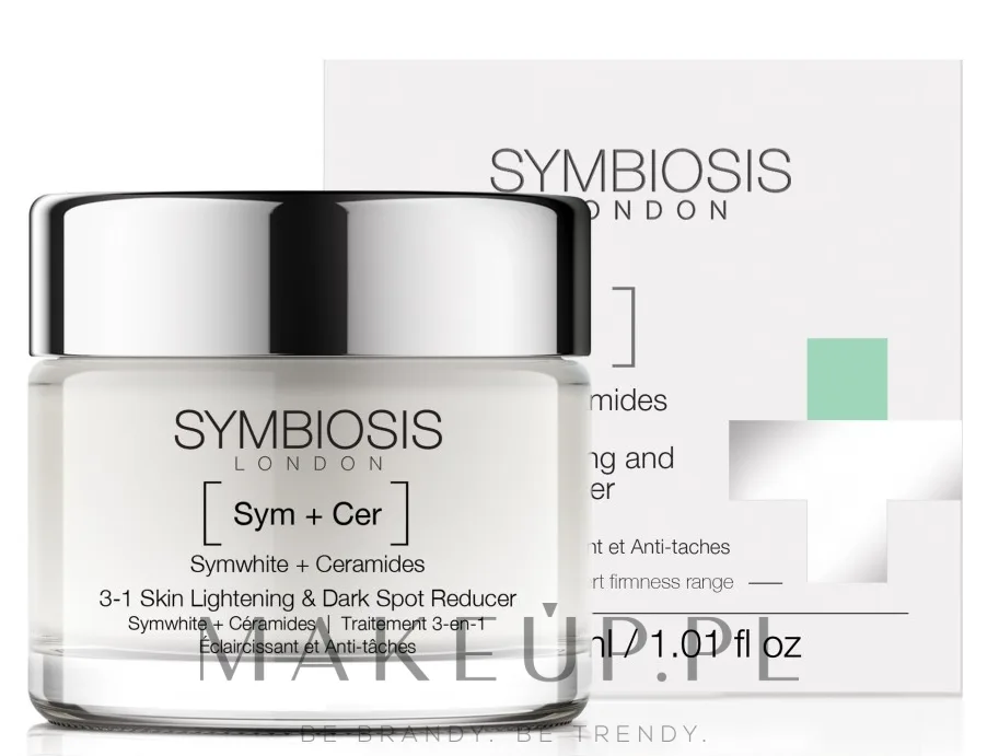 Средство для лица Symbiosis London 3-1 Skin Lightening выравнивающее 30 мл