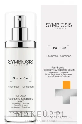 Сыворотка для лица Symbiosis London Post-Blemish Retexturing & Repairing восстанавливающая после несовершенств 30 мл