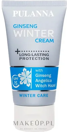Крем для лица Pulanna Ginseng зимний SPF 15 50 мл