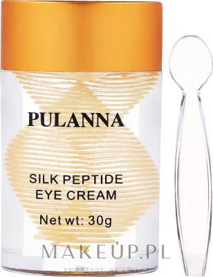 Крем для области вокруг глаз Pulanna Silk Peptide с пептидами шелка и гамамелисом для зрелой кожи 30 г