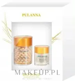 Набор Pulanna Bio-Gold жемчужный крем и гель для глаз с золотом и женьшенем 60+21 г — фото 1
