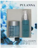Набор Pulanna Collagen крем и сыворотка с коллагеном эластином и женьшенем 60+30 г — фото 1