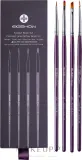 Eigshow Beauty Eigshow Ultra Fine Series All in One Detail Brush Kit - Набор кистей для деталей Eigshow Ultra Fine Series All in One Detail Brush Kit 4 шт — фото 1