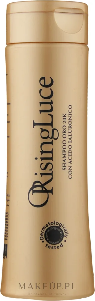 Шампунь для волос Orising Luce Shampoo Oro 24k с гиалуроновой кислотой и золотом 24 карата, 250 мл