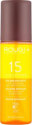 Rougj+ Two-Phase Sun Lotion Medium Protection With Tanning Activator — двухфазный бальзам-активатор загара SPF 15, 100, 200 мл