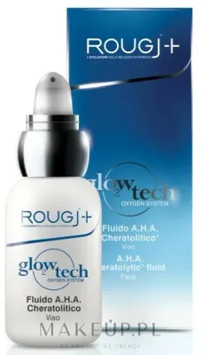 Сыворотка-флюид для лица Rougj+ Glowtech Oxygen System AHA кератолитический обновляющий с кислотами 30 мл
