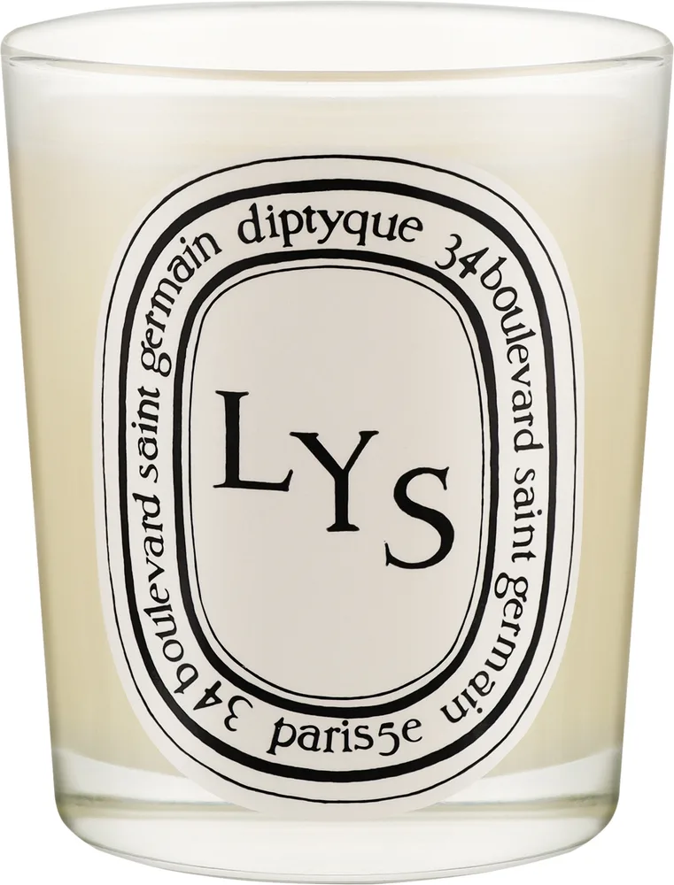 Diptyque LYS / Ароматическая свеча из соевого воска, лилия и зелёные листья, 190 г