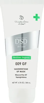 Маска для кожи головы Simone DSD de Luxe Medline Organic укрепляющая, для тонких и ослабленных волос, пептиды, кератин, масло ши, 200 мл