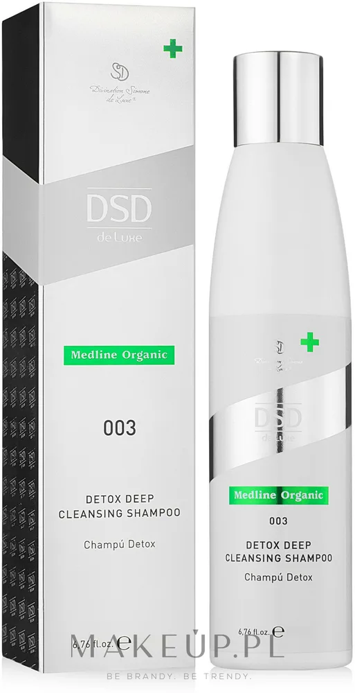 Simone DSD De Luxe Simone DSD de Luxe Medline Organic Detox Deep Cleansing Shampoo - Шампунь Simone DSD Medline Organic Detox глубокого очищения и детокса волос 200 мл