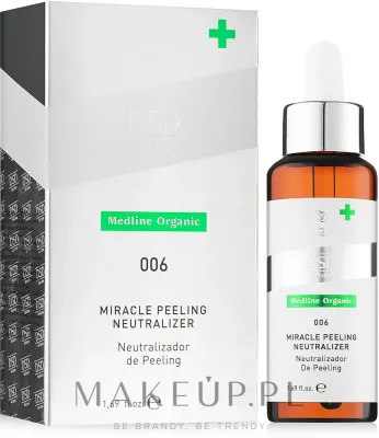 Нейтрализатор пилинга Simone DSD de Luxe Medline Organic Miracle Peeling Neutralizer, для кожи головы, 50 мл