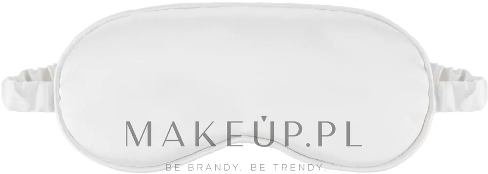Маска для сна MAKEUP Sleepy из натурального шёлка, молочного цвета, 1 шт
