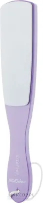 Тёрка для пяток MiaCalnea Velvetia двусторонняя, абразивность 80/240, с петлёй для подвешивания, 1 шт
