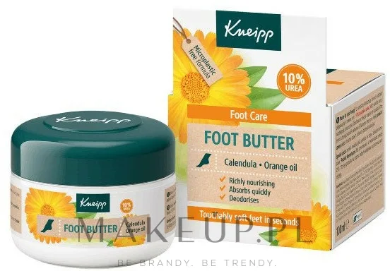 Баттер для стоп Kneipp Foot Butter с маслом ши и мочевиной, для сухой кожи